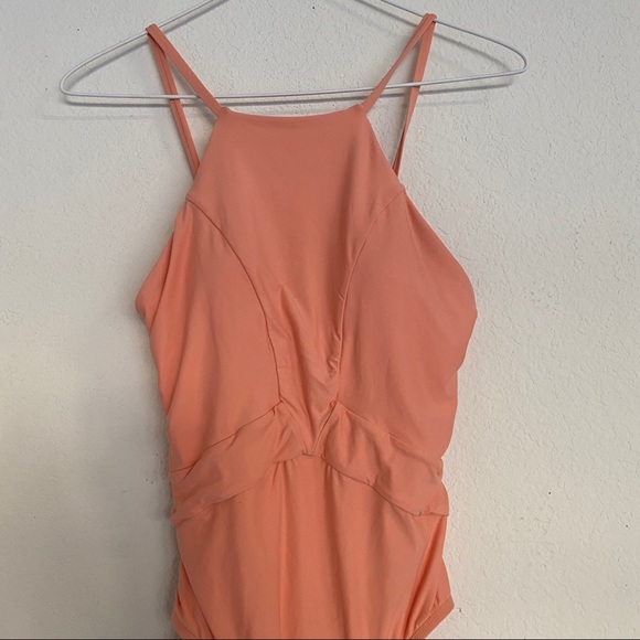 Anthropologie High-Neck One-Piece Swimsuit SZ S - Picture 5 of 10